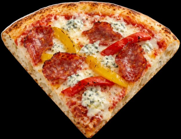 Super diavola: illustrative image of the slice